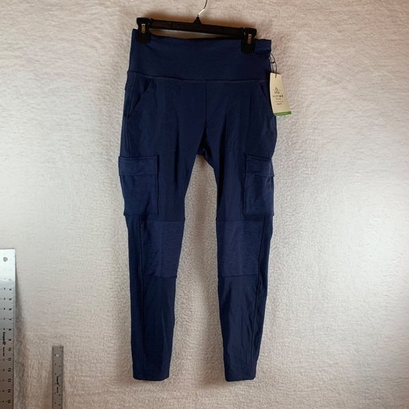 Alpine Design Women's Selina High Rise‎ Tights Cargo Midnight Size M NWT 8118 - Picture 1 of 11